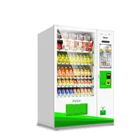 TCN Layanan Otomatis 24 Jam Toko Minuman dan Makanan Ringan Combo Mesin Vending untuk Mesin Makanan dan Minuman Ringan Dijual