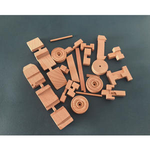 Cadeau pour enfants Luban Lock : Puzzle en <span class=keywords><strong>bois</strong></span> 40 pièces, modèle éducatif <span class=keywords><strong>à</strong></span> assembler avec joints <span class=keywords><strong>à</strong></span> tenon et mortaise, Voiture de course et <span class=keywords><strong>Avion</strong></span>, Couleurs - Product Image 2