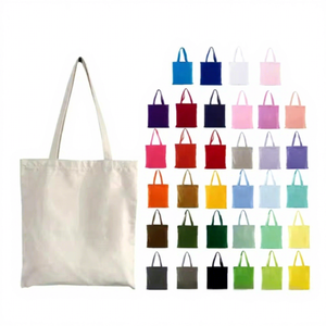Bolsa <span class=keywords><strong>de</strong></span> Compras <span class=keywords><strong>de</strong></span> Lona <span class=keywords><strong>de</strong></span> Algodón Personalizada, Hecha a Mano, Reutilizable, con Cremallera y Bolsillos - Product Image 2