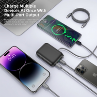 Chargeur portable magnétique à charge rapide, capacité 5000 mAh, interface Type C, petit format
