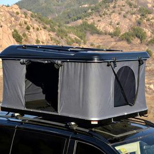 Tente de toit universelle Dachzelt, tente de toit de véhicule en aluminium, tente de toit rigide pour camping-car, tente de toit avec échelle, SUV, camping en famille - Product Image 1