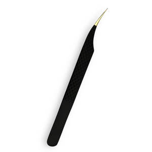 Pinzas para Pestañas de Acero Inoxidable de Diseño de Alta Demanda, Punta Suave de Precisión, Agarre Duradero, Personalizables para Pestañas Postizas - Product Image 6