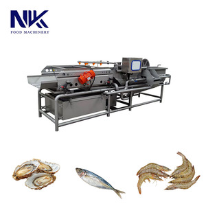 Limpiador de Mariscos Comercial de Alta Eficiencia con Sistema de <span class=keywords><strong>Agua</strong></span> Circulante para Línea de Procesamiento de Pescado y Calamar - Product Image 2