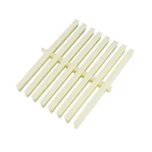 Best Quality New Design Bone ,White Color Swimming Pool Grating , Pvc Swimming Pool Gutter Grating