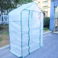 Tak Haute Qualité Extérieur Poly Tunnel Mini Maison Verte Personnalisable Étanche Serre pour Jardin