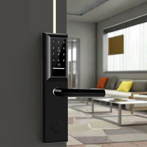 Khóa Fett G2 cửa gỗ khóa thông minh với tuya App Wifi lưu trữ đám mây thép không gỉ mật khẩu IC mã thẻ nhập - Product Image 1