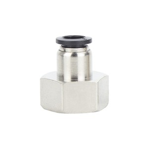 ข้อต่อเร็ว Qingze แบบเกลียวในตรงรุ่น PCF4 M5 PCF6 01 02 ชิ้นส่วนนิวเมติกทองแดง - Product Image 3