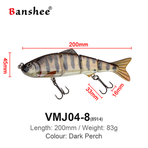 Bluefish Catfish Restock Lure Cavity Multi Articulado <span class=keywords><strong>Serie</strong></span> 10cm12cm15cm20cm Gran Swimbait - Product Image 2