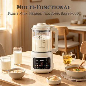 Venta al por mayor: Máquina para hacer <span class=keywords><strong>leche</strong></span> vegetal con logo personalizado, 1.8L, 220V, para <span class=keywords><strong>leche</strong></span> de <span class=keywords><strong>avena</strong></span>, soja y almendras, sin lactosa, vegana, antiadherente, de uso doméstico. - Product Image 2