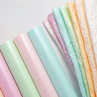 Papier d'emballage de fleurs en pierre épaissie faite à la main populaire pour l'artisanat et l'emballage de bouquet fournitures de magasin