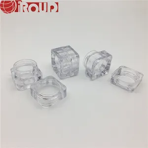 5ML Plastic Empty Eye Cream Jars For Small Cosmetics Packaging