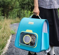 Sac à dos pour animaux de compagnie en forme d'appareil photo, avec fenêtre en maille respirante, pour chat et chien, sac de transport pour petits animaux
