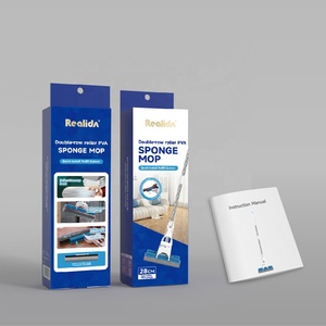 <span class=keywords><strong>Mop</strong></span> <span class=keywords><strong>Spugna</strong></span> Multisuperficie Realida con Scopa per Pulizia Pavimenti, Prodotti per la Casa e la Cucina, Pratico - Product Image 5