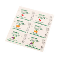Pegatinas de diseño personalizado con protección UV, etiquetas de impresión resistentes a los arañazos y deformaciones para papelería de oficina