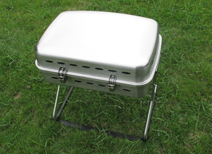 Utilisation en extérieur avec un <span class=keywords><strong>barbecue</strong></span> à <span class=keywords><strong>gaz</strong></span> portable pour camping-car, modèle DRV-05A, 12000 BTU, adapté aux bateaux, aux véhicules de loisirs, en acier inoxydable - Product Image 4