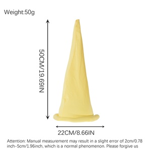 Moda Cosplay cappello nano gnomo in Costume cappelli da elfo per feste accessori per personaggi del gioco delle fiabe cappelli di natale - Product Image 5