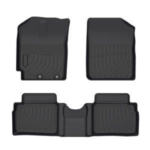 Tapis de sol de voiture 3D personnalisés revêtements de sol de voiture tapis de <span class=keywords><strong>coffre</strong></span> pour Renault Kwid Sandero tapis de pied intérieurs automatiques - Product Image 1