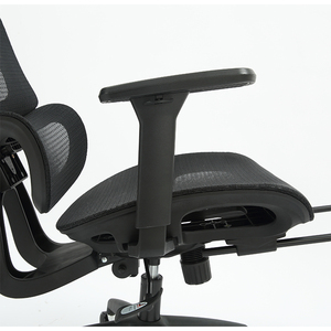 Chaise en maille ergohumaine personnalisée en usine chaise de bureau réglable en hauteur avec accoudoir - Product Image 4