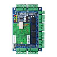 Sistema de Control de Acceso Inteligente para Cerraduras de Puerta con Tarjeta de Proximidad RFID, Multi 1/2/4 Puertas, TCP/IP, Wiegand