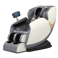 C74 alta calidad portátil plegable 8D cuerpo completo Robot masaje silla moderna gravedad cero calefacción Shiatsu uso doméstico barato