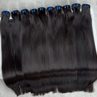 Extensions de cheveux vierges vietnamiens bruts, lisses comme des baguettes, double trame, pour marques de perruques, vente en gros, fabricant