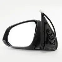 مجموعة زجاج الرؤية الخلفية الأصلية عالية الجودة مع لوحة LED مقطوعة 7 خطوط من الكروم لسيارة تويوتا إنوفا