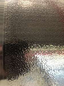 Marteau en stuc peau d'orange galet miroir en relief feuilles d'aluminium réfléchissantes prix d'usine - Product Image 5