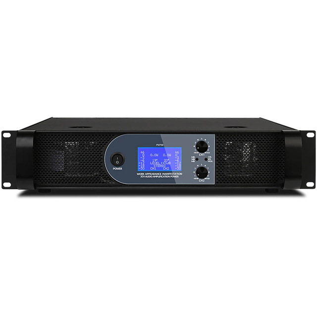 OEM PM750 750W*2 Power Amplifier Professional High Power Amplifier for Conference Stage Performance Theater