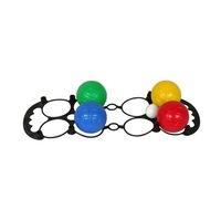 Boules de pétanque Proyoung DH-B04, couleur personnalisée, durables, en PE/PP, pour toutes les saisons