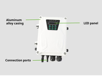 Pompe à eau solaire Difful AC/DC avec contrôleur, 4,5 m³/h, hauteur de refoulement 160 m, 4JC4.5-92-D72/750