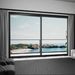 Ventana Abatible <span class=keywords><strong>de</strong></span> Aluminio Moderna Personalizada con Vidrio Templado, Diseño Plegable, Calificada por Energy Star <span class=keywords><strong>para</strong></span> Dormitorio y Sala <span class=keywords><strong>de</strong></span> Estar - Product Image 1