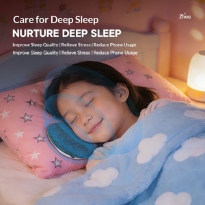 Haut-parleur d'oreiller SM1 pour chevet avec son Dolby Digital 5.4, <span class=keywords><strong>ultra</strong></span>-fin en ABS, minuterie <span class=keywords><strong>de</strong></span> sommeil, bruit blanc, contrôle tactile - Product Image 4