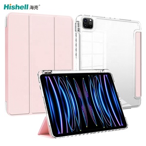 ขายส่ง<span class=keywords><strong>ราคา</strong></span>PUหนังพลิกฝาครอบแท็บเล็ตกลับPCใสสําหรับ<span class=keywords><strong>iPad</strong></span> <span class=keywords><strong>10.2</strong></span> 2022 - Product Image 4