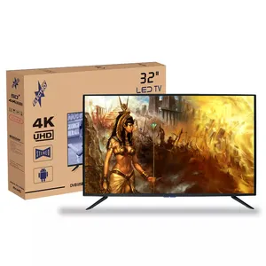 OEM Manufacturer Cheap 32 Inch Smart Led Tv Flat Screen Televisions 4K Smart Android Tv 1080P HD SKD