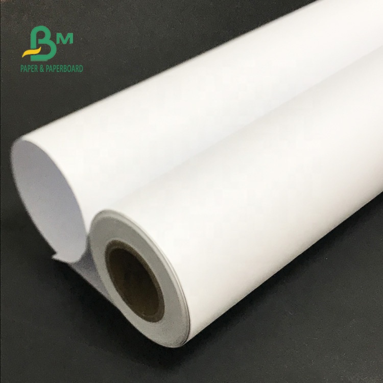 A0 A1 20LB White Bond Paper / CAD Plotter marker paper Roll with 24" 30" 36"  * 50 yds