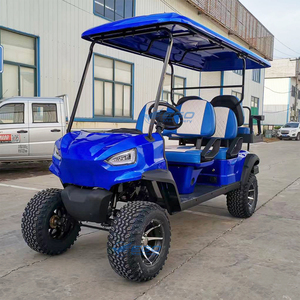 Electric Car 4 Seats Metal Steel Plastic Hunting Golf Cart Club Car Off Road Golf Cart Car Buggy Electric Golf Scooter - Product Image 2