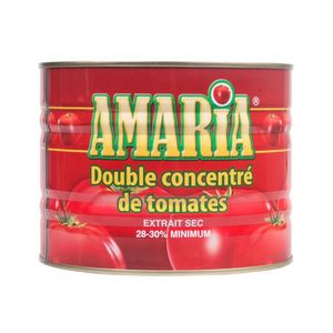 L'usine de traitement de pâte de tomate directe d'usine peut tomate 400gx24tins - Product Image 2