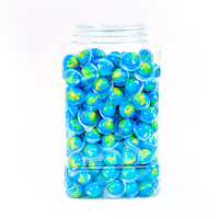 Halal 3D zoete oogbolletjes gelei op maat gemaakt fruitig smaakmakend meerkleurig zacht gummy oogbolletjes kerstfeest snoep Chinees fabriek