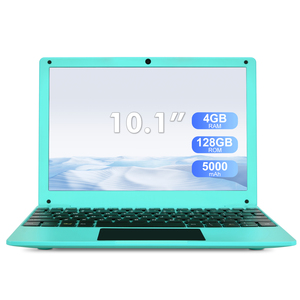 Mini-<span class=keywords><strong>ordinateur</strong></span> portable 10,1 pouces Intel Celeron N4000 8 Go de RAM 128 Go SSD Windows 11 Famille avec écran IPS – Idéal pour les étudiants - Product Image 1