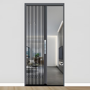 Nouvelle porte pliante en maille diamantée - Porte <span class=keywords><strong>moustiquaire</strong></span> anti-effraction et anti-insectes - Product Image 1