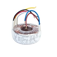 Transformateur audio toroïdal monophasé 50/60 Hz, entrée 110 V/220 V, 90 VA, sortie 12 V/24 V/48 V/36 V, pour équipement audio