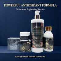 Crème Sérum OEM Gluta Miracle au Glutathion Éclaircissante Anti-Âge Nourrissante Kit Beauté pour Tous Types de Peau Visage & Corps