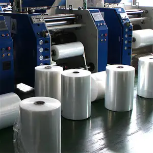 Lldpe Plastic Verpakking Pallet Krimpfolie Film/Hand Stretch Wrap Film Jumbobroodje