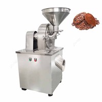 Moulin à fèves de cacao de petite taille 50-200 kg/h, machine de broyage du cacao