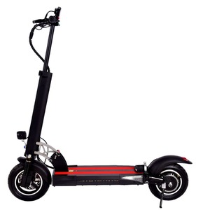 Patinete Eléctrico Plegable de 10 Pulgadas con Asiento e Iluminación LED para Adultos - Product Image 3
