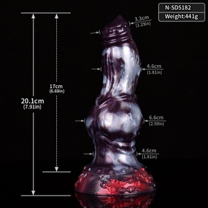 NNSX Fantasy Dog Knot <b>Dildo</b> Big Animal Cock Women Vagina Anal Stimulator Dog <b>Dildo</b> Sex Toys for Female Male - Product Image 6