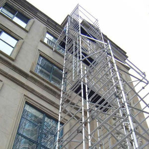 China Quick Stage Multipurpose Construction Mobile <strong>Facade</strong> Aluminium <strong>Scaffolding</strong> - Product Image 4