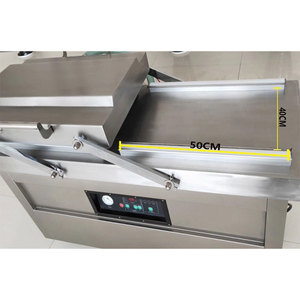 Machine d'emballage sous vide de haute qualité à <span class=keywords><strong>prix</strong></span> d'usine pour <span class=keywords><strong>poisson</strong></span>, steak et autres aliments, scellage par compression à double chambre - Product Image 4
