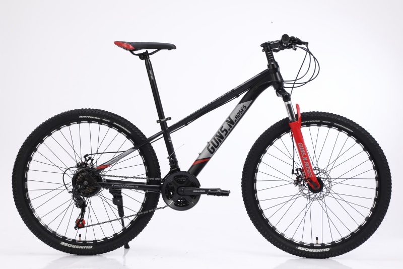 Guns.N.Roses 21-Speed Mountain Bike with Steel Fork, Disc Brake