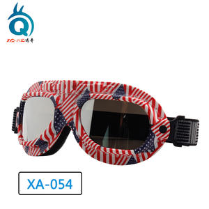 Lunettes de moto Xq-Hd Xa-054, monture en plastique, coussinets nasaux antidérapants réglables pour hommes, avec protection UV - Product Image 1